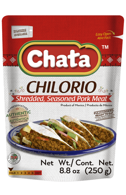 Chata Chilorio Shredded Pork 8.8 Oz