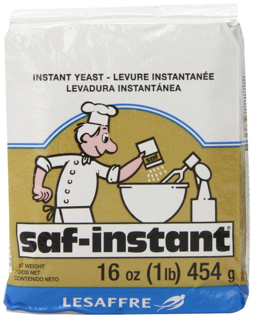Lesaffre Saf-instant Yeast, Gold, 1 Lb.