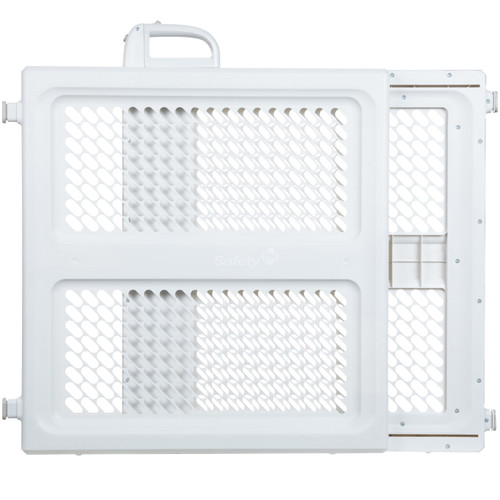Safety 1ˢᵗ Lift, Lock & Swing Dual-mode Gate, White