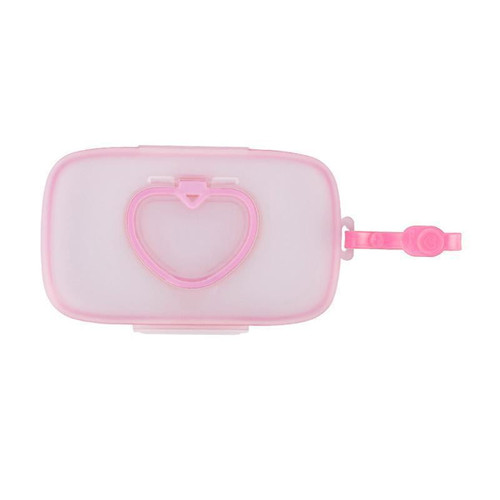 Funkiy Baby Wipe Dispenser Portable Refillable Wet Tissue Box Container Reusable Travel Wipe Holder For Case Cosmetic Cleaning Wipes Storage
