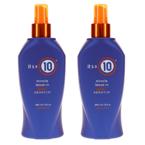 It's A 10 Miracle Leave-in Plus Keratin 10 Oz 2 Pack