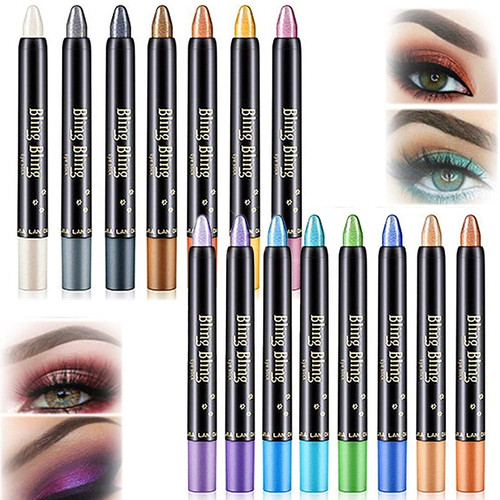 Eyeshadow Pencils Eyeshadow Pen Glitter Eyeshadow Stick,long-lasting Waterproof Eyeshadow,smooth Eye Shadow Stick Eye Makeup Beauty Makeup Tools,15pcs
