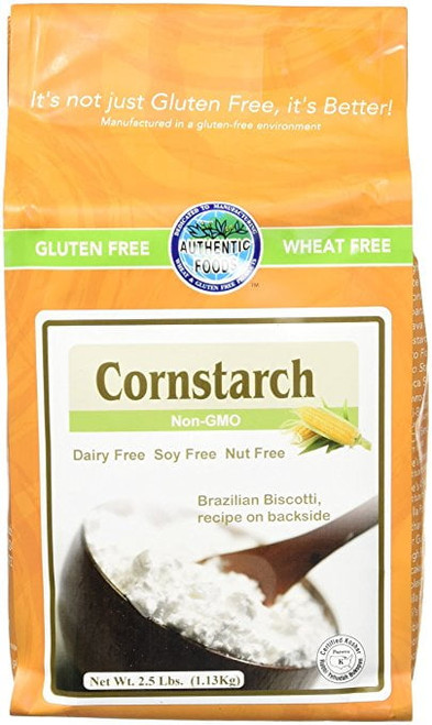 Authentic Foods Cornstarch, 2.5 Lbs [6 Pack]