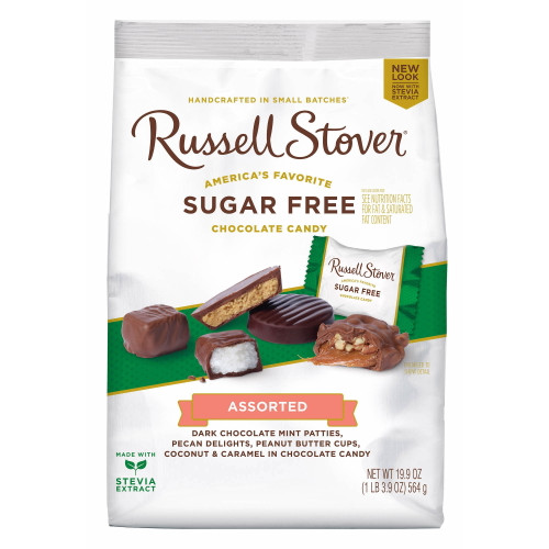 Russell Stover Assorted Sugar-free Chocolate Candies, 19.9 Oz