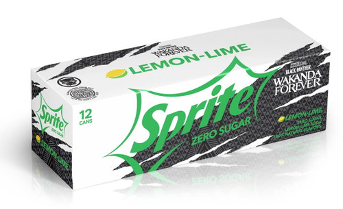 Sprite Zero Sugar Lemon Lime Diet Soda Pop Soft Drink, 12 Fl Oz, 12 Pack