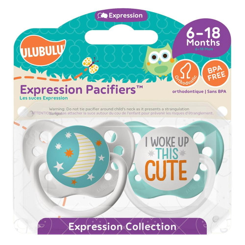 Pacifiers - Ulubulu - Moon & Stars & I Woke Up (0-6m)