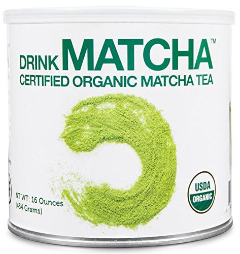 Drinkmatcha - Matcha Green Tea Powder - Usda Organic - 100_ Pure Matcha Green Tea Powder - Nothing Added (16 Ounce)