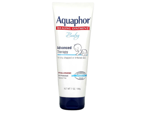 Aquaphor Baby Advanced Therapy Healing Ointment Skin Protectant 7 Ounce Tube