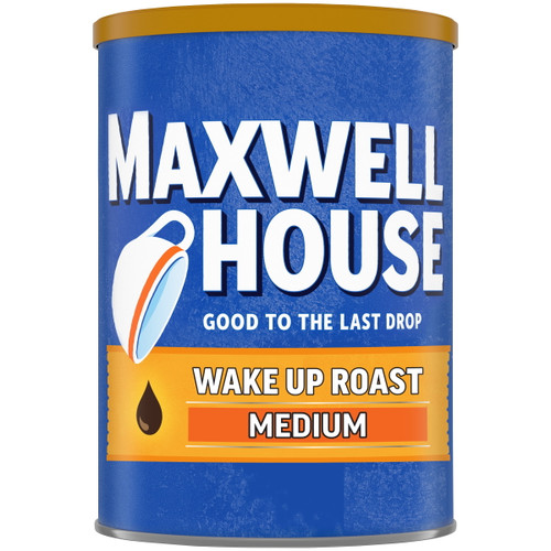Maxwell House Wake Up Roast Medium Roast Ground Coffee, 11.5 Oz Canister