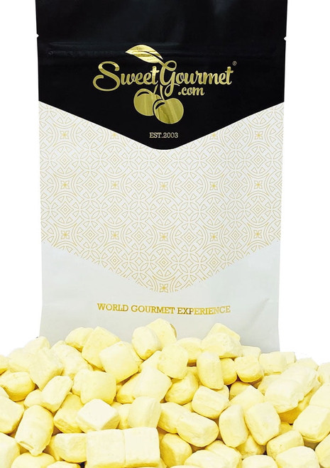 Sweetgourmet Yellow Butter Mints | Bulk Soft Mint Candy | 1 Pound