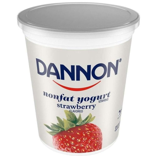 Dannon Strawberry Nonfat Yogurt, 32 Ounce -- 6 Per Case.