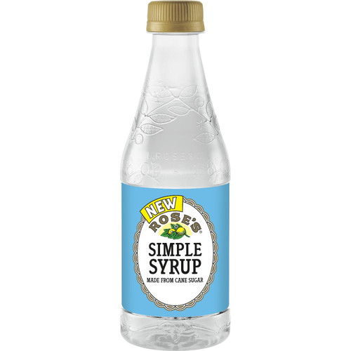 Rose's Simple Syrup, 12 Fl Oz Bottle, 12 Count