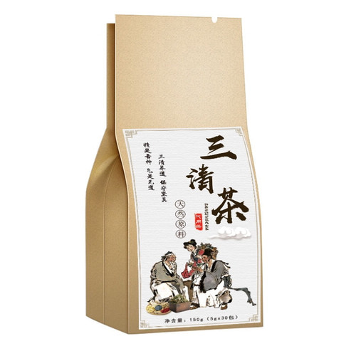 Alloet 30 Bags Combination Tea Bags, Chrysanthemum Cassia Seed Tea Herbal Tea For Bad Breath Refreshing Health Care