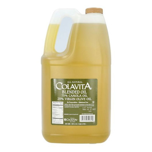 Colavita Blended 75 Percent Canola And 25 Percent Virgin Olive Oil, 1 Gallon -- 6 Per Case.