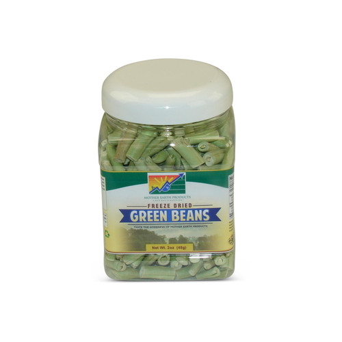Mother Earth Products Freeze Dried Green Beans Jar