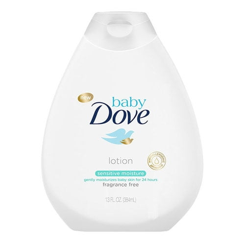Dove Baby Sensitive Moisture Lotion, Fragrance Free, 13 Oz