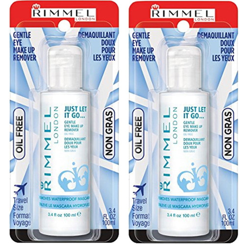Pack Of (2) Rimmel Eye Makeup Remover, 3.40 Fluid Ounce