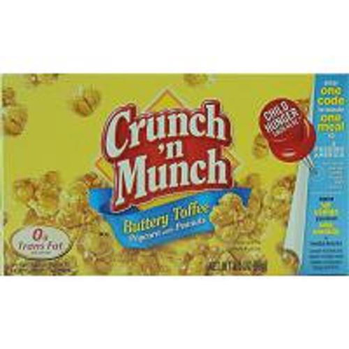 Product Of Crunch N Munch, Popcorn Peanuts Buttery Toffee, Count 1 - Popcorn / Grab Varieties & Flavors