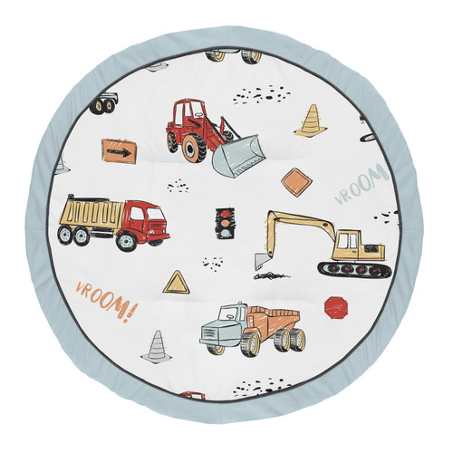 Construction Truck Baby Play Mat By Sweet Jojo Designs