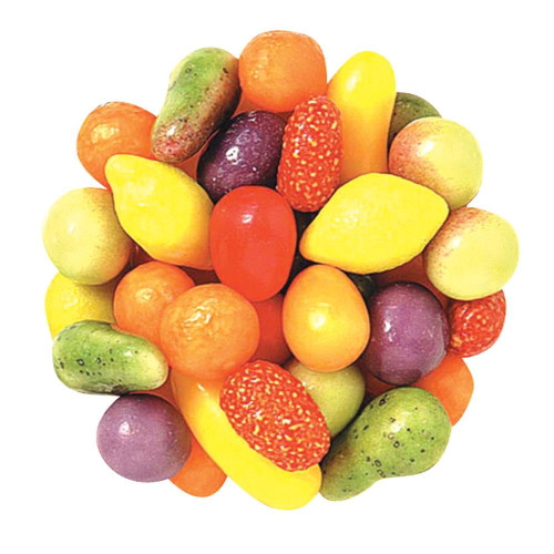 Swiss Petite Fruits - Kosher -  Swiss Mini Fruits - Fruit Snack - Mix Fruits - Original Swiss Petite Fruits, Assorted Fruit Flavor Candy - 1 Lb. | 1 Pound |