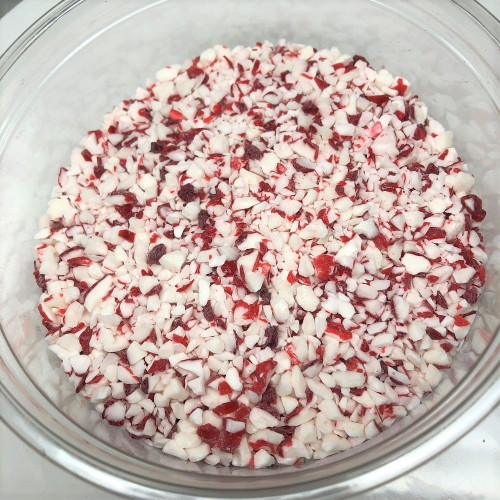 Candy Cane Grind Crushed Peppermint Bakery Topping Sprinkles 2 Pounds