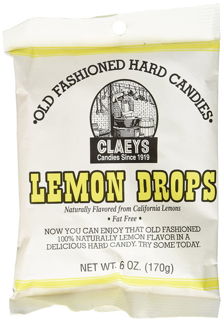 Claeys Lemon Drops, 6-ounce Packages (pack Of 3)