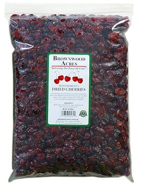 Montmorency Dried Cherries, Sweetened - 5 Pound Bag