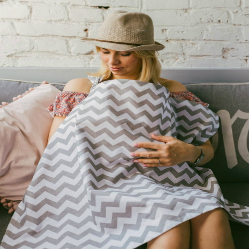 Windfall Nursing Cover,infinity Soft Breastfeeding Cotton For Babies For Mother Nursing Apron For Breastfeeding Floral Breathable Breastfeeding Nursing Apron Cover Maternity Blanket Cover