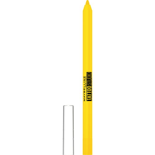 Maybelline Tattoo Studio Sharpenable Gel Pencil Waterproof Longwear Neon Eyeliner, Citrus Charge, 0.04 Oz