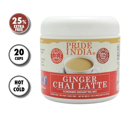 Instant Ginger Chai Latte Powdered (35.3 Oz, 1000.75 Gms)