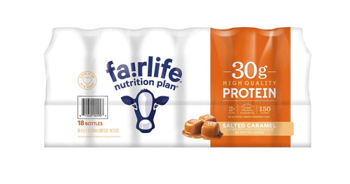 Fairlife Protein Shake, Salted Caramel, 11.5 Fl Oz, 18 Ct
