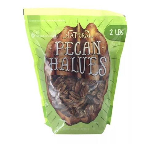 M.m. Natural Pecan Halves (2 Lbs.)