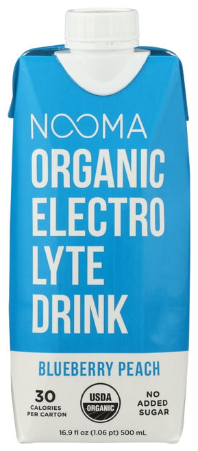 Nooma Electrolite Drink Organic Blueberry Peach, 16.9 Fl Oz