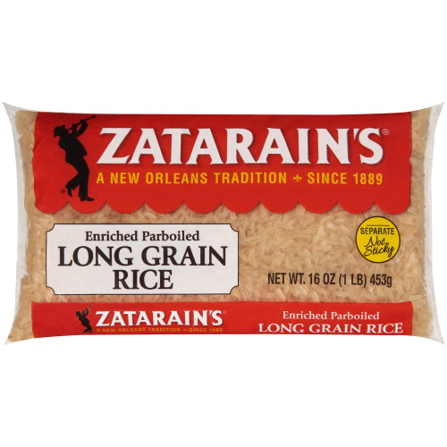 Zatarain's White Rice - Parboiled Long Grain, 16 Oz