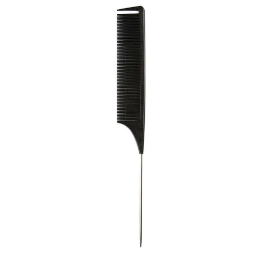 Fessional Fine Weaving Highlighting Foiling Hair Comb For Salon Pin Tail Black