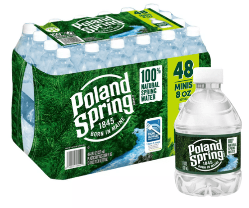 Poland Spring 100% Natural Spring Water (8 Fl. Oz., 48 Pk.)