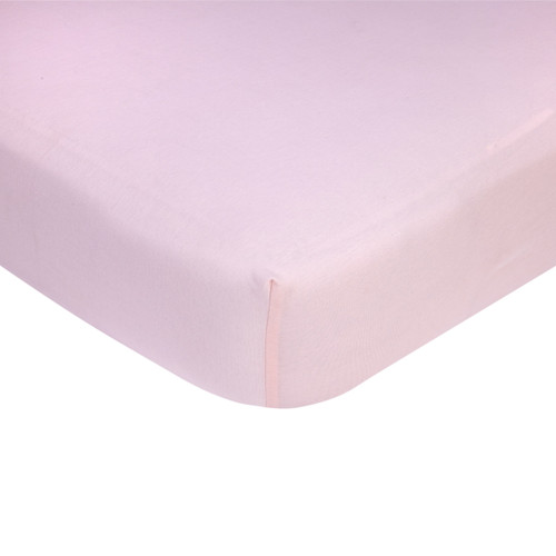 Carter's 100% Cotton Knit Fitted Crib Sheet - Pink