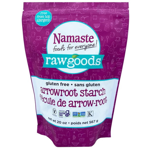 Namaste Foods Raw Goods Arrowroot Starch Gluten Free -- 20 Oz Pack Of 4