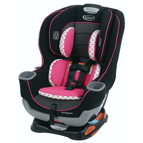 Graco Extend2fit Convertible Car Seat, Ride Rear-facing Longer, Kenzie