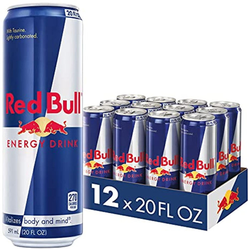 Red Bull Energy Drink 12 Pack Of 20 Fl Oz