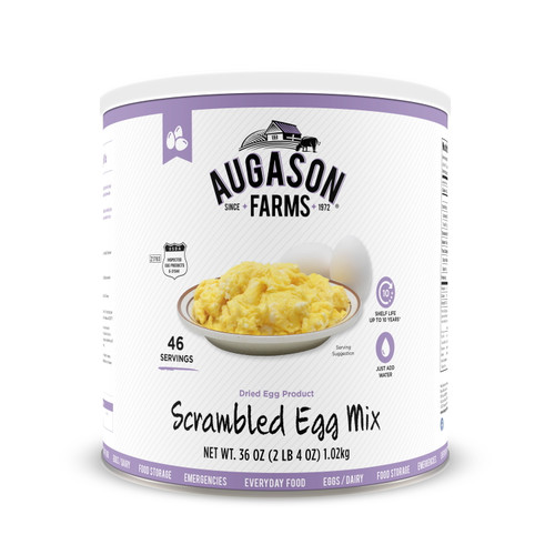 Augason Farms Scrambled Egg Mix Large Can