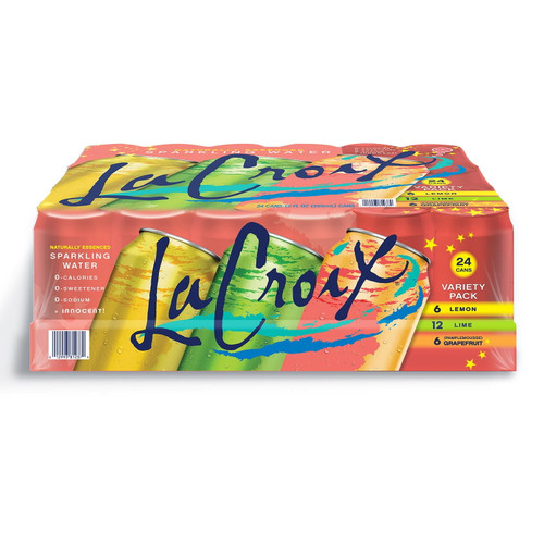 La Croix Sparkling Water Variety Pack (12 Oz., 24 Pk.)