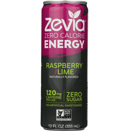 Zevia, Drink, Energy, Raspbry Lm (pack Of 12)