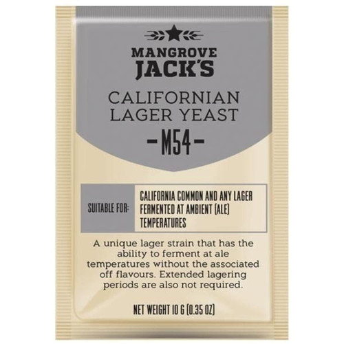 3x Mangroves Jacks Craft Series Yeast M54 California Lager (10g)