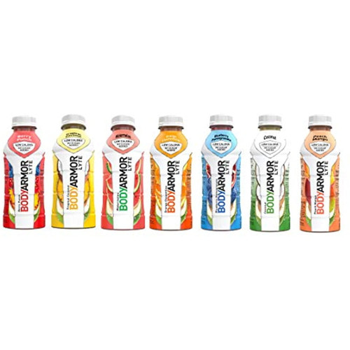 Bodyarmor Lyte Sports Drink Low-calorie Sports Beverage, Multi Flavor Variety Pack, Natural Flavors With Vitamins, Potassium-packed Electrolytes, Perfect For Athletes, 16 Fl Oz (pack Of 7)