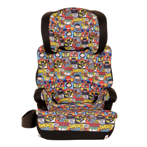 Kidsembrace High-back Booster Car Seat, Dc Comics Justice League Chibi