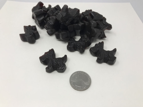 Black Licorice Scottie Dogs 2 Pounds Licorice Juju Candy