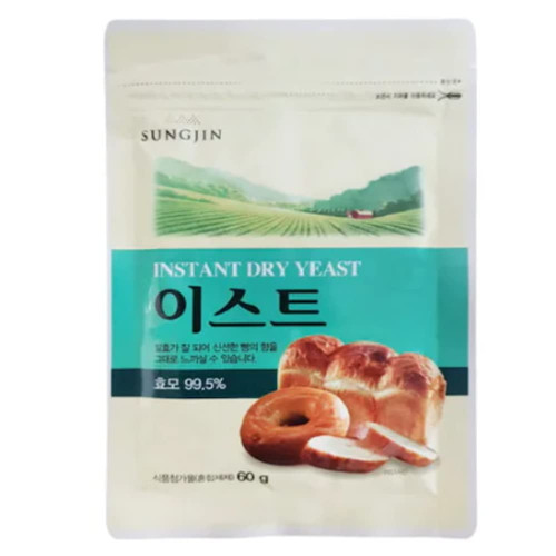 Sungjin Instant Dry Yeast 2.11oz(60g)/