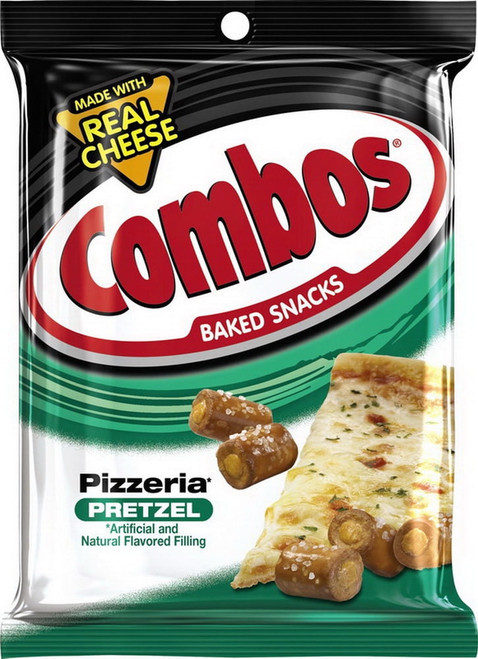 (price/case)combos Pizza Pretzel Combo Snack 6.3 Ounce Bag - 12 Per Case
