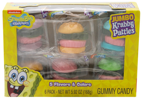 Krabby Patty Jumbo Gummy Candy